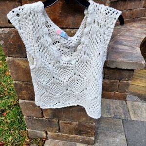 Free People Crochet Top